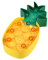 Housoutil Leuchtendes Ananas-festzelt-nachtlicht -wandleuchte Batterielos Dekoratives Schild Für Schlafzimmerdekoration