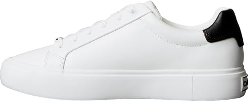 Calvin Klein Damen Cupsole Sneaker Lace-Up aus Leder
