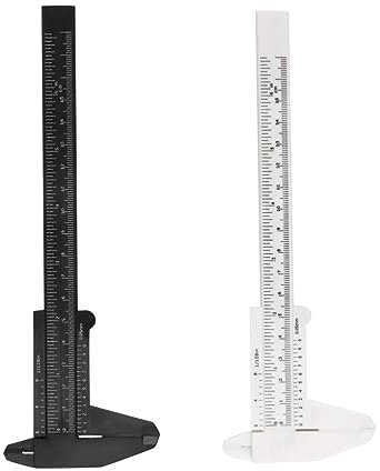 Hemobllo 2er Set 150mm Mini Messschieber Aus Präziser Schieblehre Mit Für Exakte Messungen + Tragbares Messwerkzeug Für Den Einsatz Unterwegs