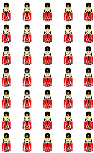 Nutcracker - Edible Cupcake Toppers - Wafer or Icing - Christmas Xmas Festive Party Themed Celebration Cake Decorations for Cupcakes, Cookies, Brownies, Muffins & More!