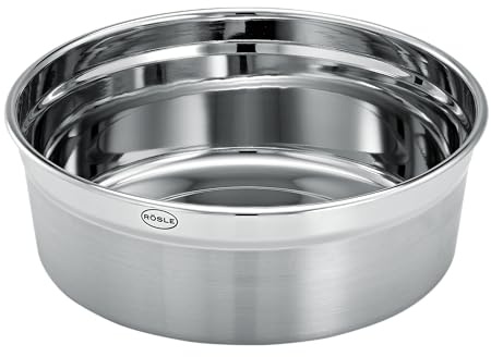 RÖSLE FLEXX 2GO Lunchbox Bundle 0,8 L rund, Edelstahl mit Vakuumdeckel aus Glas, aromadicht, mikrowellen- und spülmaschinengeeignet, silber/schwarz