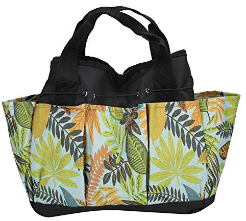 Gartenwerkzeug-Taschen-Organizer |Multifunktionale Outdoor-Aufbewahrungstasche mit 14 Taschen |Robustes 600D-Oxford-Gewebe für Gartengeräte/Gartenarbeit/Rasenpflege