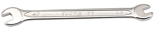 Draper 5335 Elora Midget Metric Double Open End Spanner, 3.5mm x 4.5mm