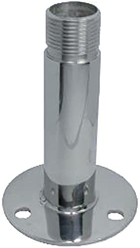 Yacht Steel Antennensockel, 25 mm, 105 x 70 mm, AISI 304