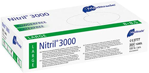 Meditrade 1280L Nitril 3000, 1er Pack (1 x 100 Stück)