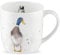 Portmeirion Home & Gifts Wrendale Designs by Royal Worcester Duck Guard Mug, Bone China, Multi-Colour MMKC5629-XSM, 11 fluid ounces