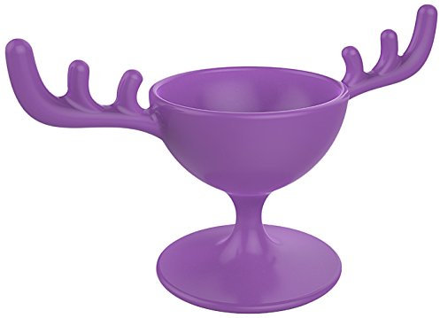 COOKUT 16-Piece Elk Egg Cup, Purple