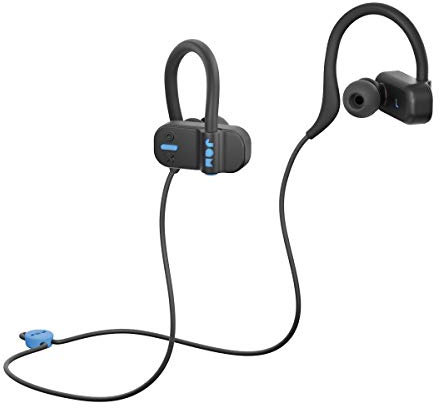 House of Marley Jam Auricolari Live Fast Workout Bluetooth, IP67 Resistenti al Sudore, Archetti 3 Formati Inclusi, 12 Ore di Durata della Batteria, Vivavoce, Nero