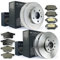 Bremsen/BREMSSCHEIBEN + BREMSBELÄGE VORNE + HINTEN NB PARTS GERMANY 10042340