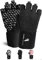 Alphachoice Performance Fitness Handschuhe Damen und Herren mit Handgelenkschutz - Trainingshandschuhe für Krafttraining, Bodybuilding, Gewichtheben (L, Schwarz)