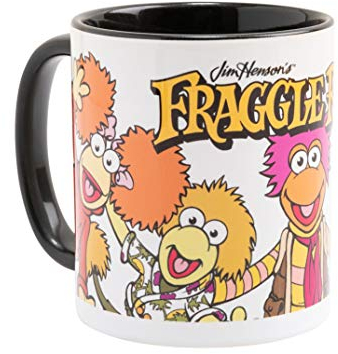 Fraggle Rock Gang Mug | 80s | Puppet Show | 312 ml | Dishwasher and Microwave Suitable | Gift Idea