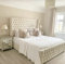 Wingback Bed Frame Double King Size Super King (Silver Plush, 4ft6 Double)