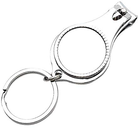 Trend Multifunction Nail Clipper Nail Clipper Nail Clipper Keychain with Beer Open Bottle Opener Convenient and Practical