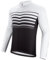 ROTTO Herren Radtrikot Fahrradtrikot Langarm Rennrad Trikot Einfache Linien Serie