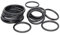Nitrilkautschuk NBR O Ring Dichtung Dicke CS 2.4mm,OD 9mm 25PCS