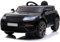 Kids Ride On Car, Licensed 12V Battery-powered Electric Vehicle Toy with Socket, one key start front and rear light spring suspension (Black)