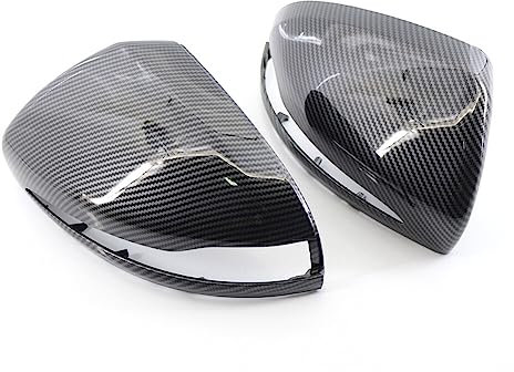 LSGGTIM W205 Rückspiegel Abdeckung,1 Paar Rückspiegelkappe Links & Rechts Spiegelkappen ABS Seitenspiegel Abdeckung für C Class A205 C205 V205 CLS Class W257 E class W213 GLC Class W253 S Class