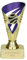 TROPHIESPLUSMEDALS Personalised Gold & Purple Trophy Cup - 15cm | Small 6 Award Winner Trophies for Kids School & Adult Sports Reward | Includes Free Metal Plate Engraving | Voyager Collection