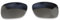 Polarlens Polarisierte Ersatzgläser für RayBan RB 3522, 61 mm, kompatibel mit Ray Ban RB3522 61 mm Sonnenbrille, Schwarz , Einheitsgröße