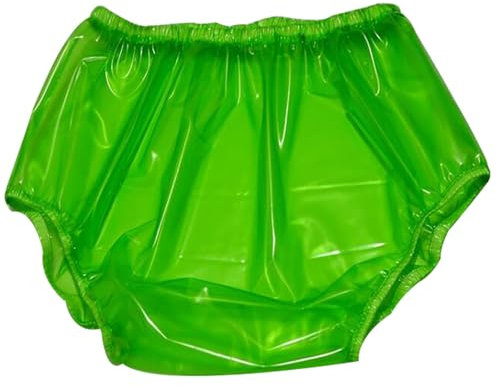 Élasticité Culottes Slip pour Incontinence pour Adultes En Plastique À Clipser Culotte Anti-Fuite pour Incontinence Couvre-Couches Imperméables Silencieux Réutilisables,XL,1 Pcs