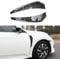 XYghzh Auto Frontstoßstangenspoiler Seitenflügel für Infiniti G37 Convertible (V36) 2009-2015,ABS-Aufkleber Vent Hood Cover Trim Seitliche Kotflügel-Entlüftungsdekoration,A