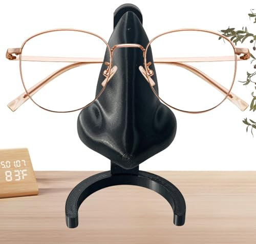 Organizzatore per occhiali | Porta occhiali a forma di naso stampato 3D, decorazione per la casa, supporto creativo per occhiali, occhiali da sole, occhiali da sole