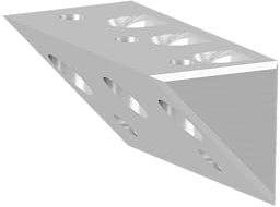 Eurotec Ecktec Holzverbinder inkl. Schrauben / Unterstützt die Lastaufnahme bei horizontalen Kräften / Viele verschiedene Einsatzbereiche