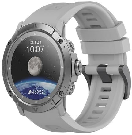 Gittos Armband Kompatibel mit COROS VERTIX 2/2S, Weiches Silikon Uhrenarmband mit Adapter Tools