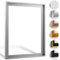 Haak Schattenfugenrahmen Levi in Alu geschliffen 50 X 60 cm für Keilrahmenbilder und Leinwände