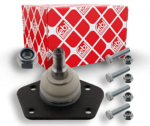 febi bilstein 34309 Traggelenk mit Anbaumaterial, 1 Stück | Kompatibel mit: DACIA 1300 Kombi, 1310 Kombi, RENAULT 12, 12 Variable, 15, 17, 18, 18 Variable, 20, 30