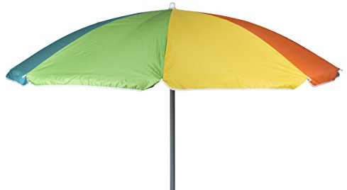 Bo-Camp 7267250 Sonnenschirm, Mehrfarbig, Diamètre 160 cm