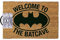 DC Comics Batman Fußmatte (Welcome to The Batcave Design) Kokosfaser Türmatte 40cm x 60cm - Offizielles Lizenszprodukt, Braun