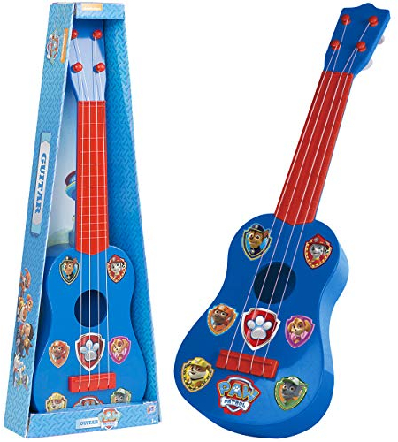 Paw Patrol 1383720 Guitar Red Spielzeuggitarre, Rot