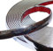 AERZETIX: 20mm 4.5m Bande baguette adhésive couleur chrome nickel argent