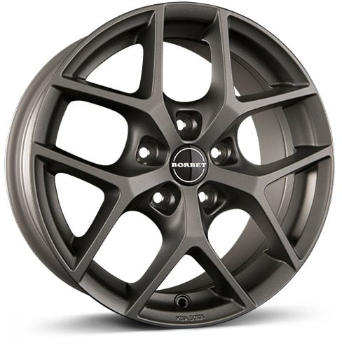 Borbet Y titan matt 8x18 ET34 5.00x120 Hub Bore 72.50 mm - Alu felgen