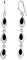 Elli Damen Ohrhänger Feder 925 Sterling Silber 3201528