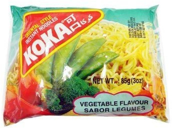 Koka Noodles Vegetable Flavour - 85g x 4