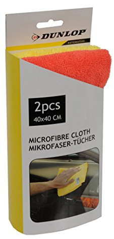 DUNLOP AutomotiveDunlop Vehicle 871125241812 Paar Mikrofasertücher Mikrofaser
