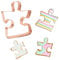 The Fussy Pup Large Puzzle Piece Cookie Cutter
