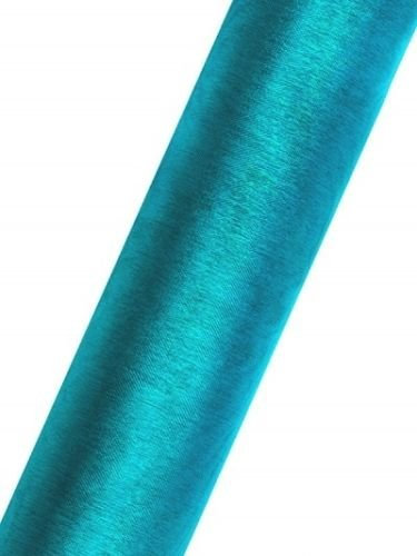 eventkauf Organza Rolle 9m x 15 cm Tischläufer Dekostoff (Türkis)