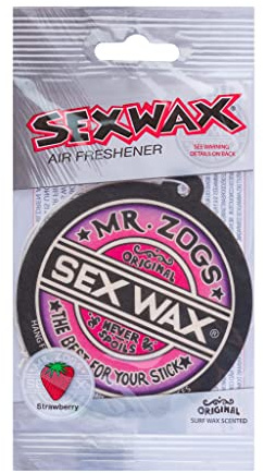 Sex Wax Genuine Mr Zogs Air Freshener 3 Pack - Strawberry