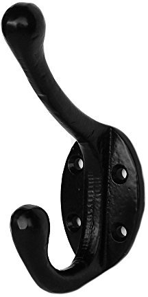 Geschmiedeter schwarzer Kleiner Haken