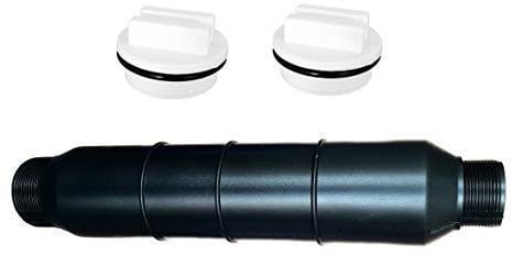 well2wellness® Pool Winterverschluss Set mit 2 Winterkappen + großem Skimmerstopfen