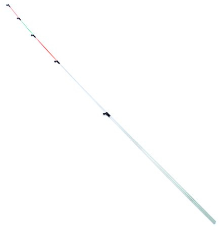 chenpaif Angelrute, tragbare Angelrute Pole Raft Leicht Ersatzspitze Fiberglas Zubehör Werkzeuge 1,5 m Rute