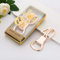 DRYEN 24 Pcs 40th Birthday Bottle Opener for 50th Birthday Party Favors, 40th Bottle Openers Golden Birthday Bottle Opener with Present Box Packing
