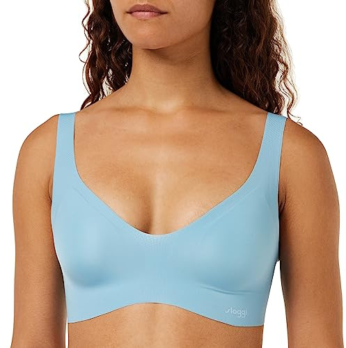 Sloggi Damen Zero Feel Bralette EX, Blue Lake, XS