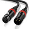 SLDXIAN Cable XLR Macho Hembra, Cable Micrófono (10M)