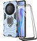 TEYYOS Funda + [2 Piezas] Protector de Pantalla para Honor Magic5 Lite 5G/Magic 5 Lite, TPU/PC Antigolpes Armor Protección Carcasa [360° Soporte] con 9H Dureza Vidrio Templado Protector, Azul