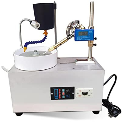 ISAFIX Schmuckpoliermaschine Multifunktionsbank Drehmaschine Polierer Schmuck Lapidary Faceting Machine Edelsteinschleifmaschine Poliergeräte (Color : 110v digital)