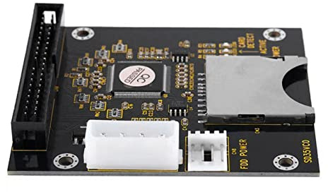 NATEFEMIN 4 Pin Power Connector SD Card to IDE 40P Male Interface Adapter Card SD to IDE SD Card Adapter Accessory
